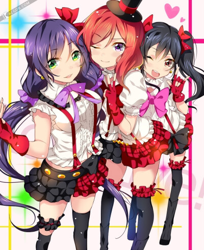 希，妮可，真姬