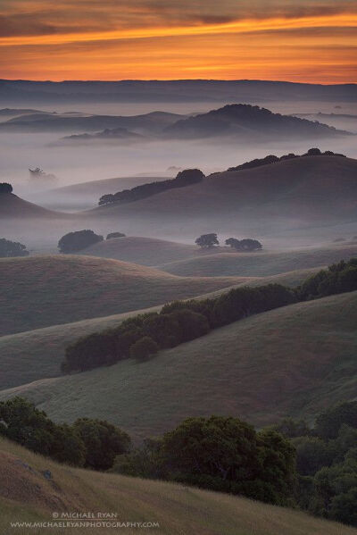 Northern Marin County, California。