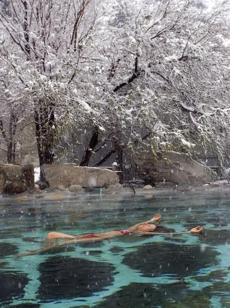 Cottonwood Hot Springs, west of Buena Vista Colorado.