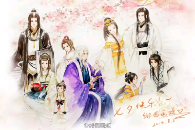 #三生三世枕上书#全家福，猜猜少了哪一对