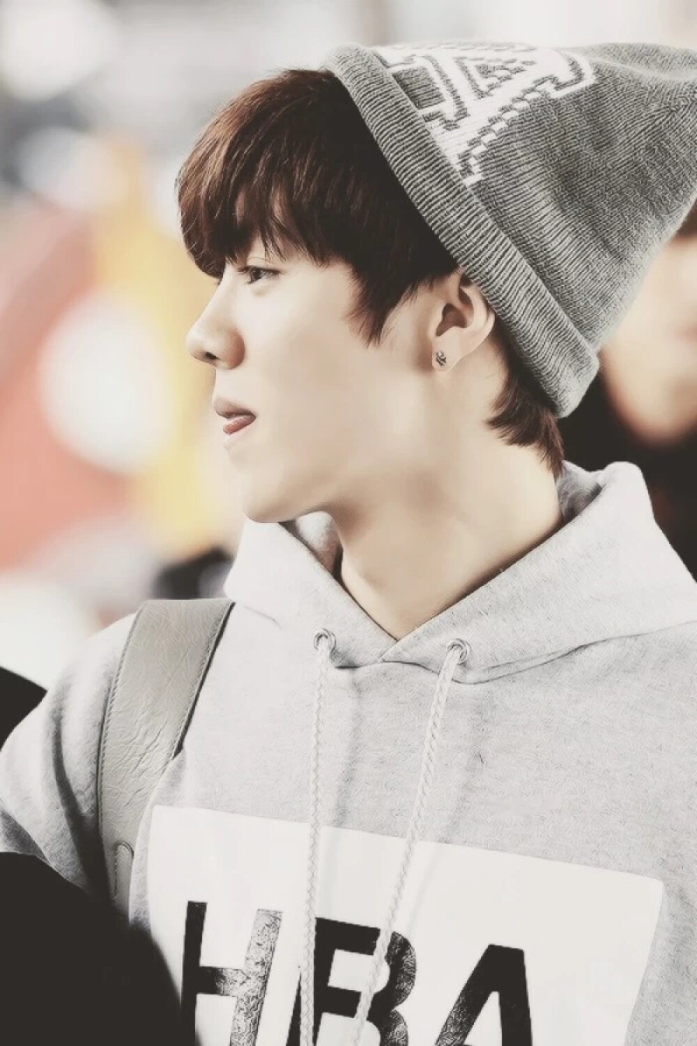 LUHAN 鹿晗 HBA 毛线帽(・ω・)ノ