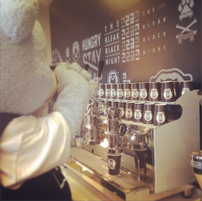 KRUNK the BARISTA!! #krunk #cafe with #coffeeproject #opening #20140826 #dongdaemun #lottefitin #9f #klive #barista
