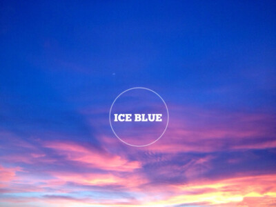 ice blue