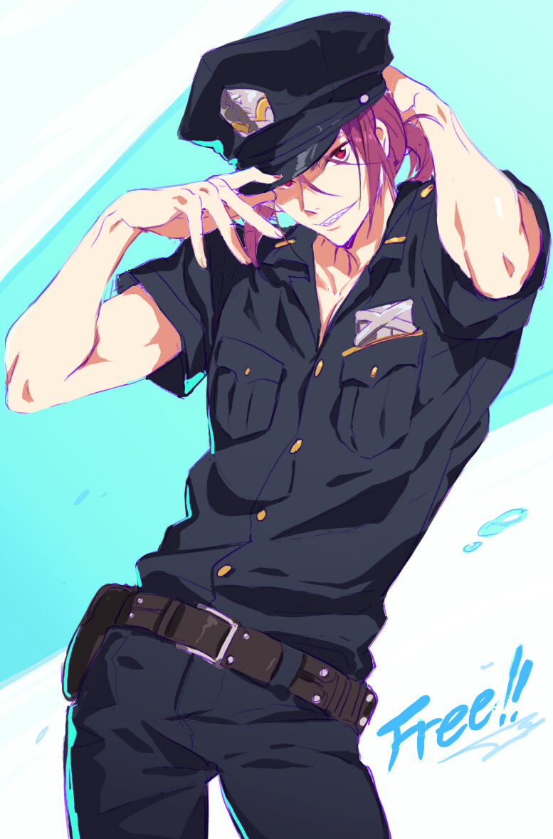 「Free！男子游泳部」动漫 插画 pixiv ლლ(´▽｀)♪【id=45478303 畵师：ROWE】