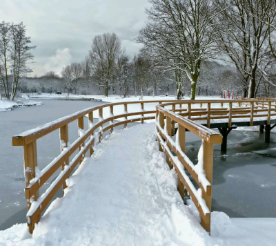 雪景走廊