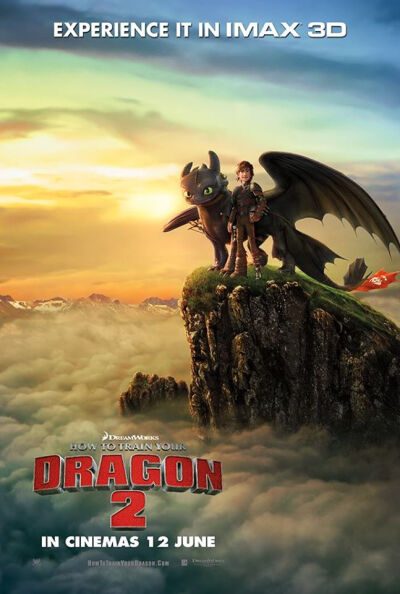 驯龙高手2 How to Train Your Dragon 2 (2014) 剧情一般，没有期待的好看，但还是非常棒。