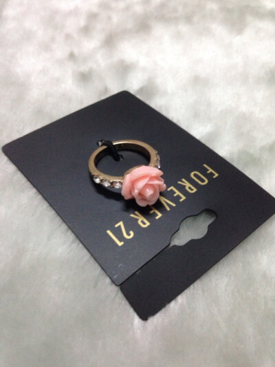 forever 21#rose ring#