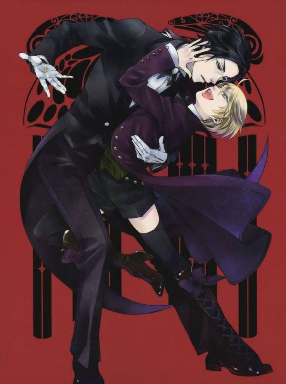 Black Butler 黑执事 塞巴斯蒂安·米卡艾里斯 夏尔·凡多姆海威 阿洛伊斯·托兰西（阿洛伊斯·特兰西）