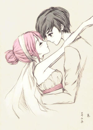 线稿 动漫 素描