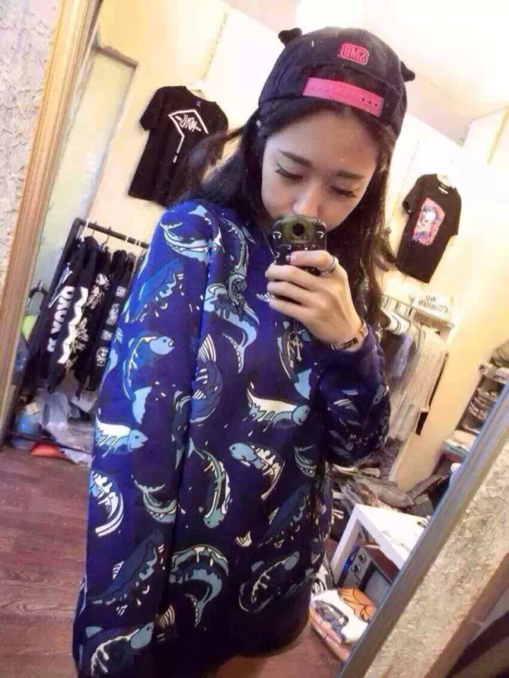 Kenzo 新款秋冬 火热爆款 热带鱼 满鱼套头卫衣外套 情侣装 S-M-L-XL