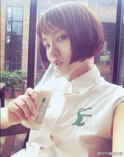 爱生活。爱短发。