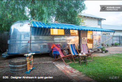 天马行空的旅行住宿。Warleigh Road, West Footscray, 澳大利亚。（图片来自@Airbnb）