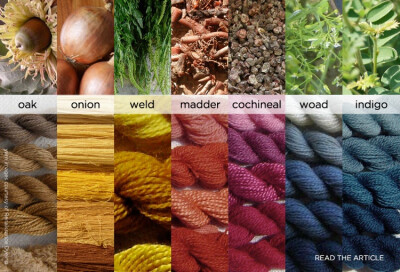 Natural Dyes - phenomenal article from Twist Collective