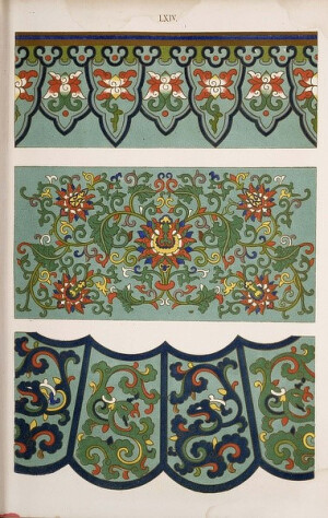 纹样名称：卷草纹/唐草纹  纹样寓意：生机勃勃，祥云之气  卷草纹，中国传统图案之一。多取忍冬、荷花、兰花、牡丹等花草，经处理后作“S”形波状曲线排列,构成二方连续图案，花草造型多曲卷圆润，通称卷草纹。因盛行于唐代故名唐草纹。