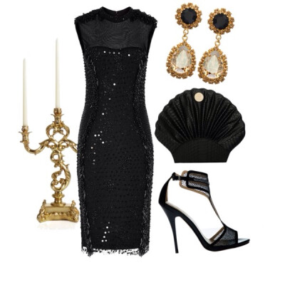 A Glamorous LBD Weekend Look