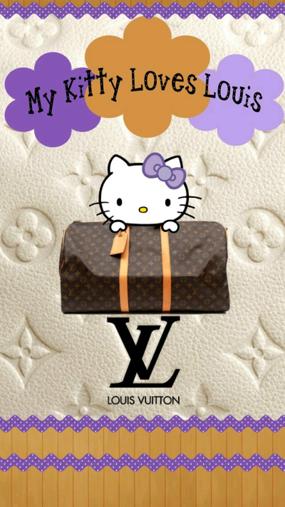 LV LOGO 名牌 Kitty