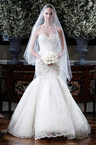 Romona Keveza Couture Spring 2013。2013春季婚纱高定。