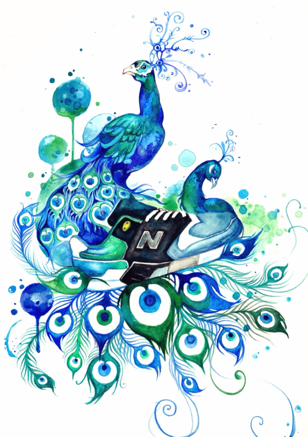 孔雀 newbalance