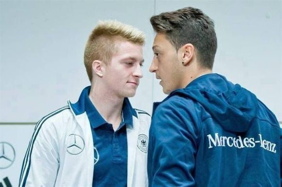 【Mesut Ozil】【Marco Reus】最喜欢这俩货在一块的时候了