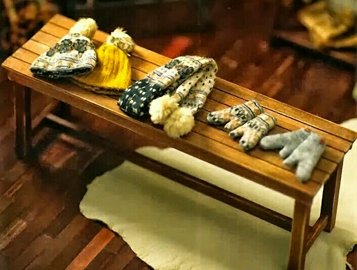 迷你帽子、围巾、手套