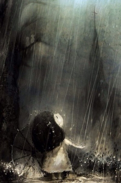 坚强的内心，往往会被一句简单的安慰打败，然后泪流满面