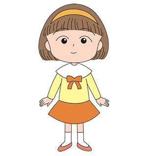 笹山和子班中漂亮女生跟城崎是好朋友也是藤木暗恋的对象藤木经常幻想