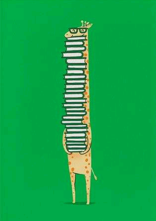 脖子长长萌萌哒