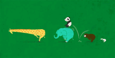 脖子长长萌萌哒