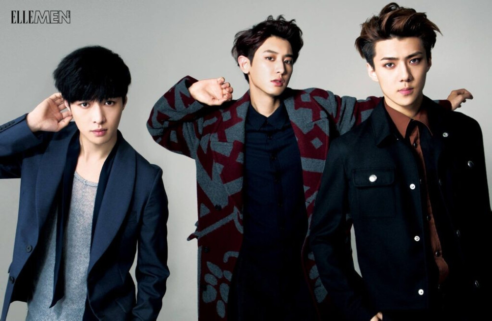 exolay张艺兴朴灿烈吴世勋