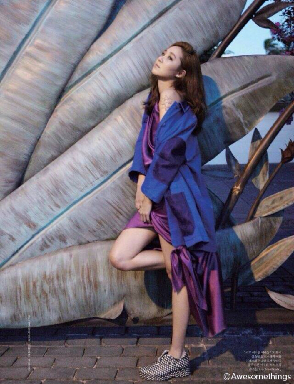 孔孝真夏日杂志大片