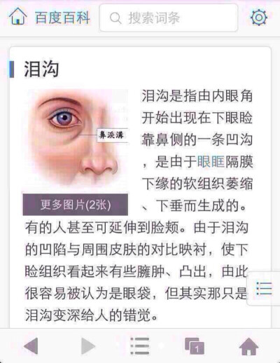 可恶的泪沟