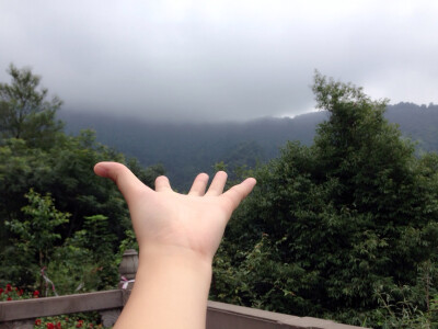 窗外小景 青城山