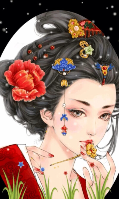 荣华富贵换不来你一眼温柔。