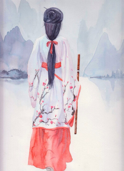  青山茫茫，箫声悠悠，你又在哪里？