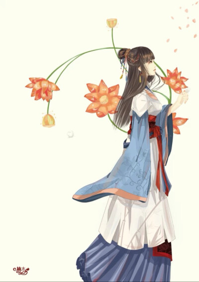  你说过，你最喜欢荷花了，更喜欢荷花一样的我。现在，我抱着荷花来找你了，你上哪去了？