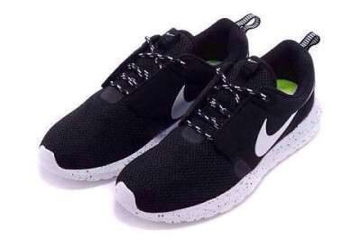 ROSHE RUN NM BR 3M反光 泼墨切割底拼结麂皮版