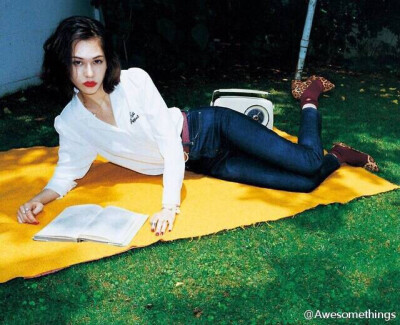 Kiko Mizuhara for SLY 2014 fall collection.