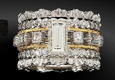 Buccellati 钻戒 婚戒 婚饰 古董戒指