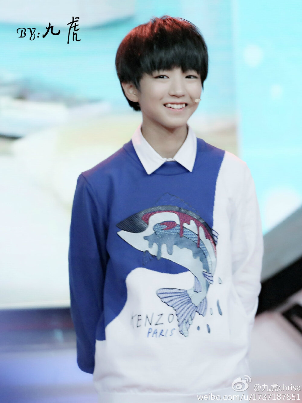 TFBOYS王俊凯 2014.8.28 年代秀。cr:LOGO