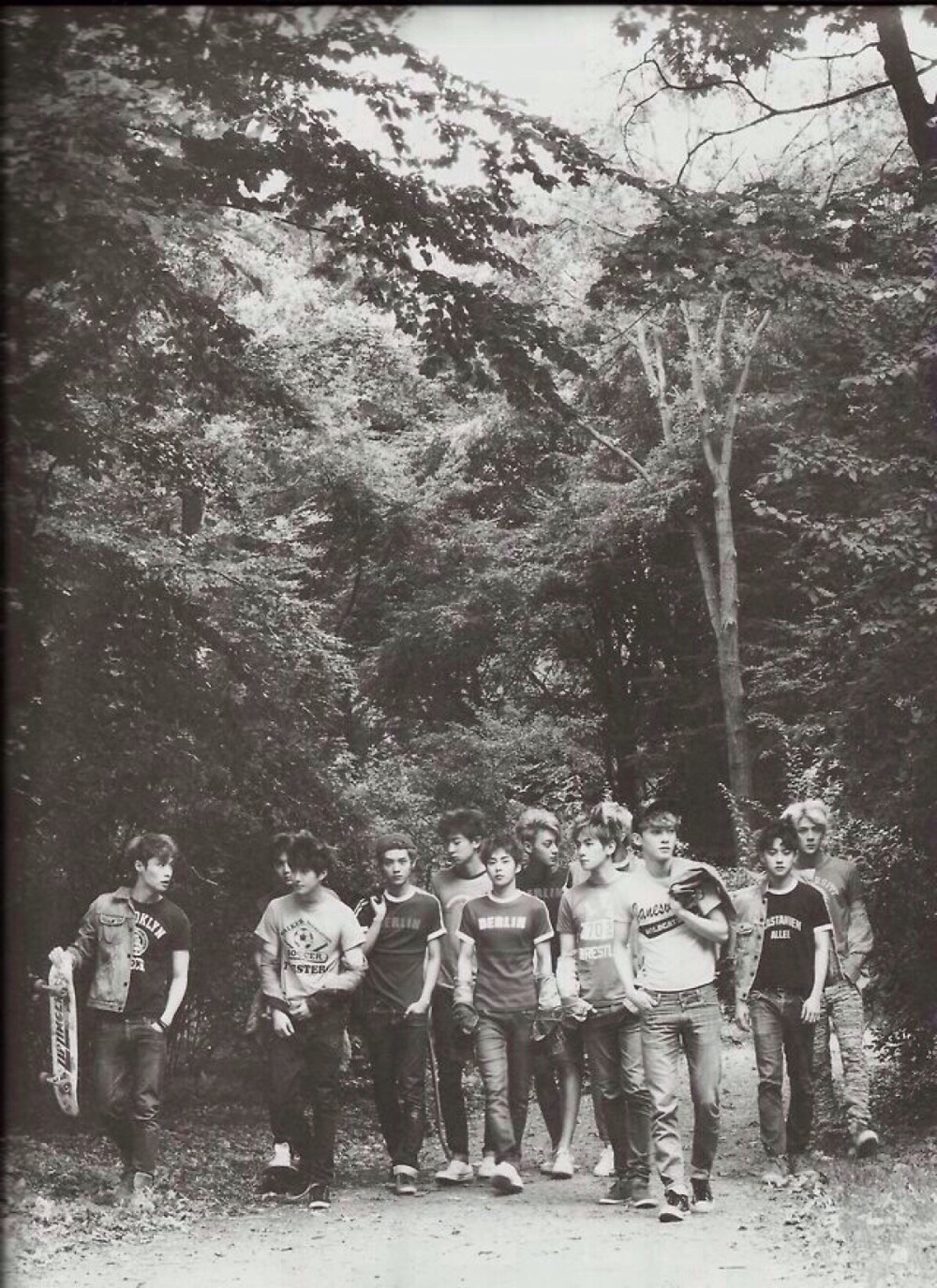 exo、男神、美男、德国写真