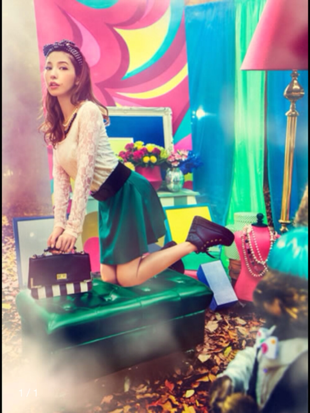 藤井莉娜 杂志款 snidel lilybrown grl