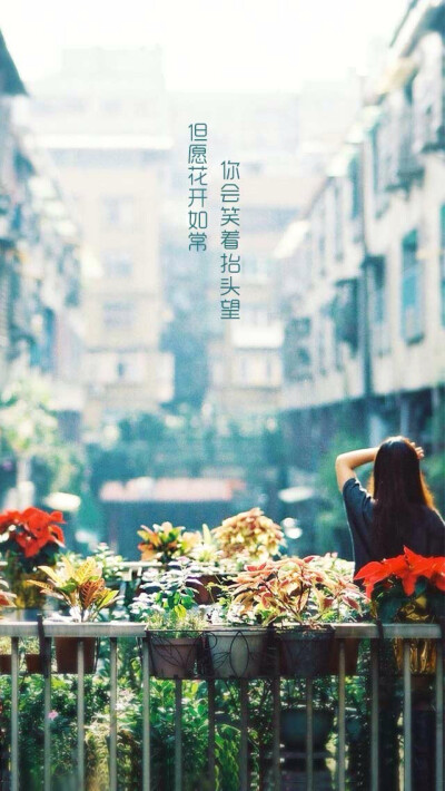 但愿花开如常/你会笑着抬头望--duomi