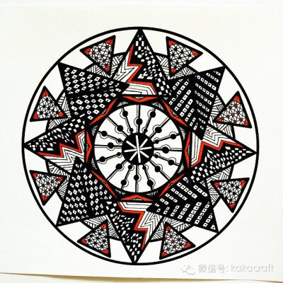 禅绕画 zentangle