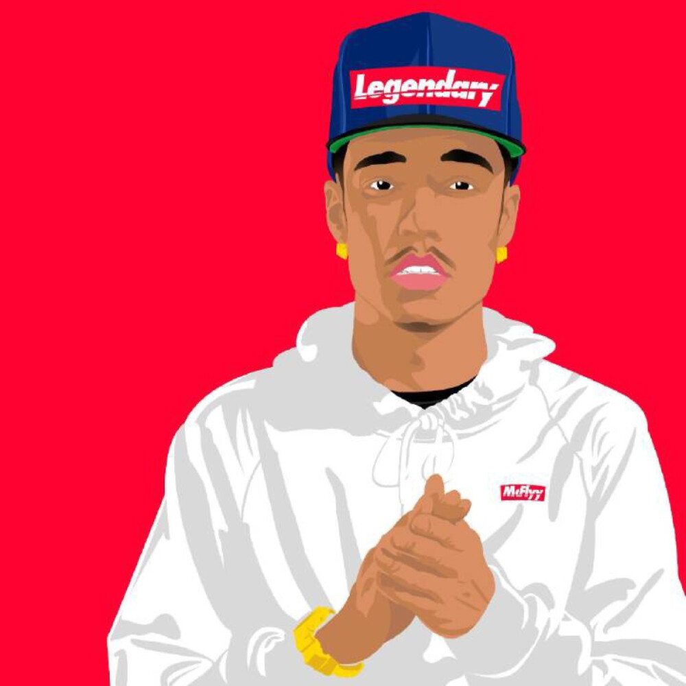 欧美 明星 头像 插画 色彩 高清