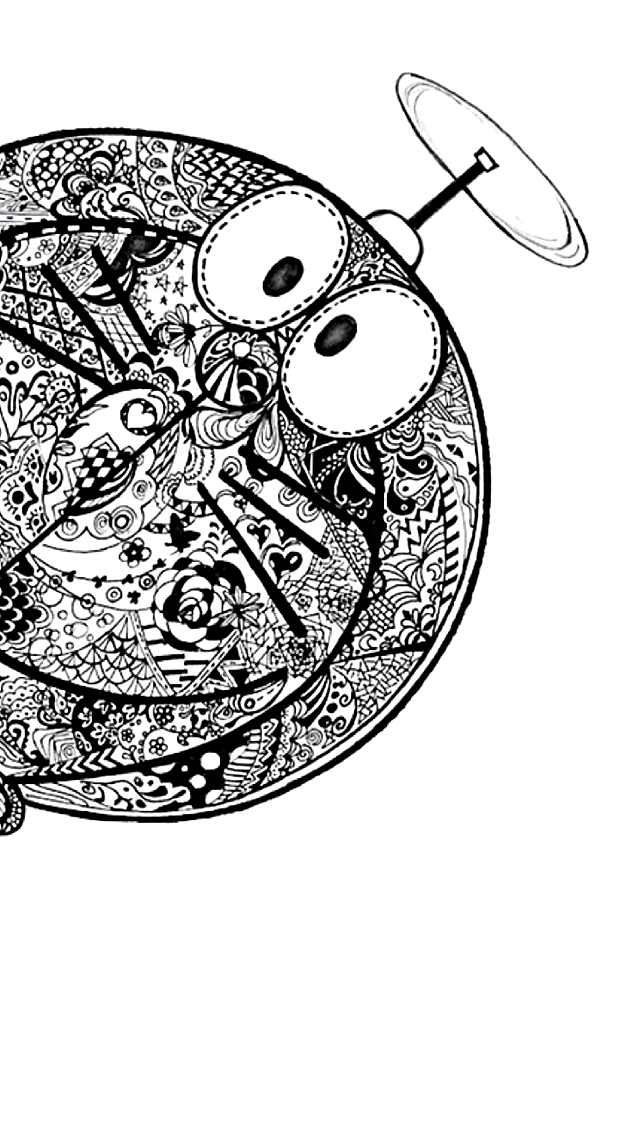 哆啦A梦 机器猫 小叮噹 手机壁纸 独家发布 不一样的哆啦之白色