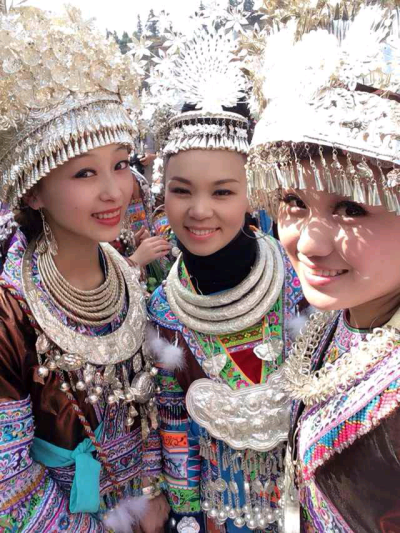 融水苗族自治县，赶坡啊妹們