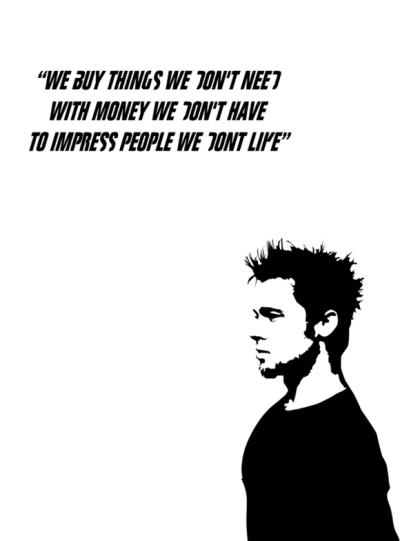 fight club-Brad Pitt