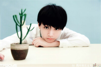 TFBOYS王俊凯 周年生写扫图