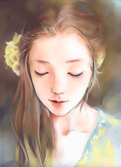 治愈系水彩插画