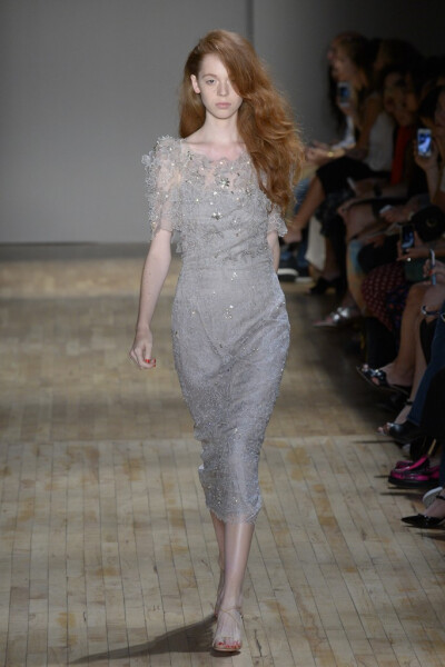 Jenny Packham RTW Spring 2015。2015春夏纽约时装周高级成衣系列。